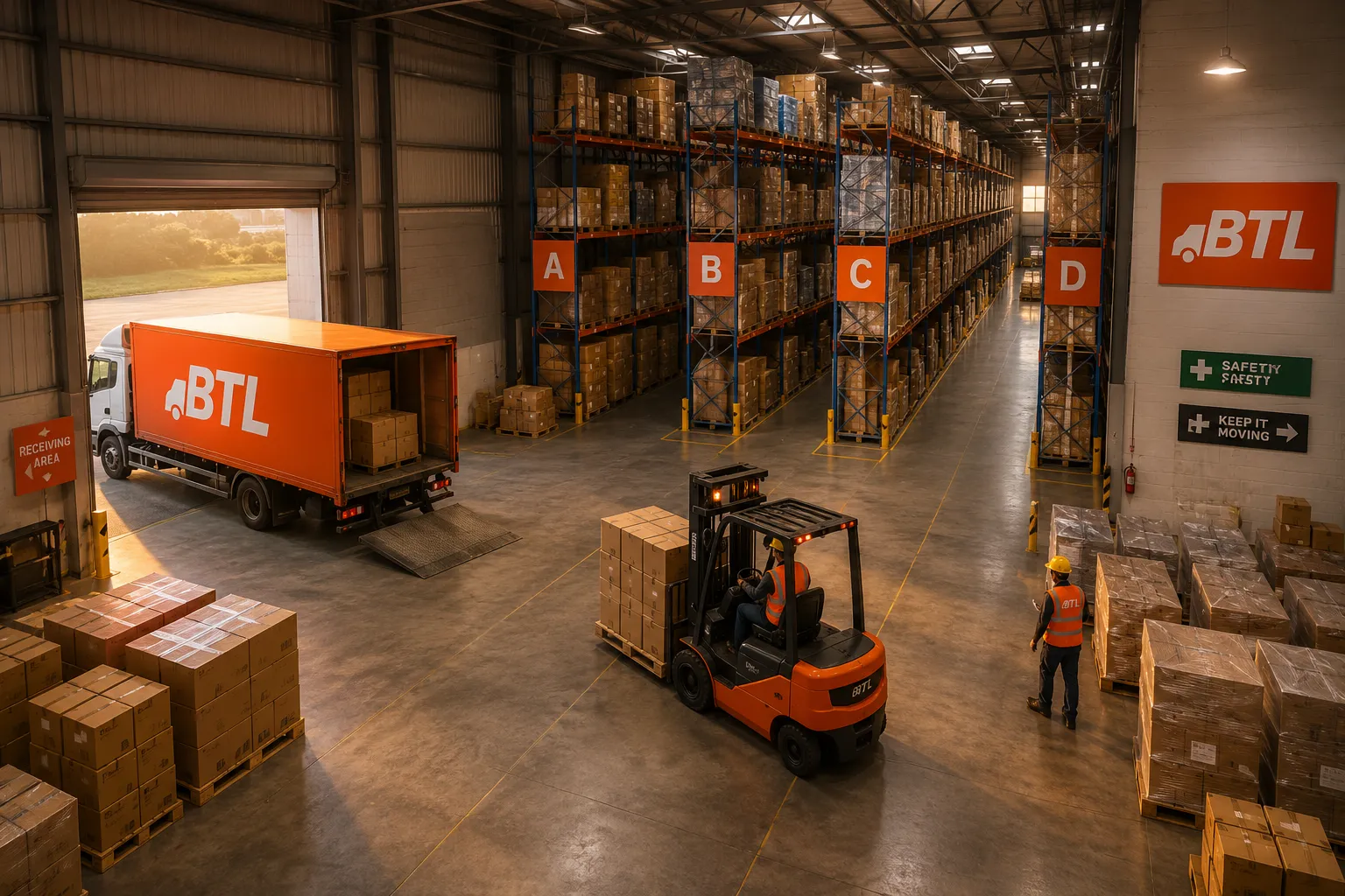 Growing with industrial and commercial customers and warehousing partners